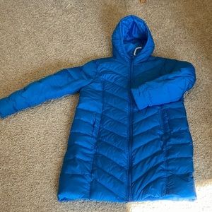 Lands End Tall long down coat